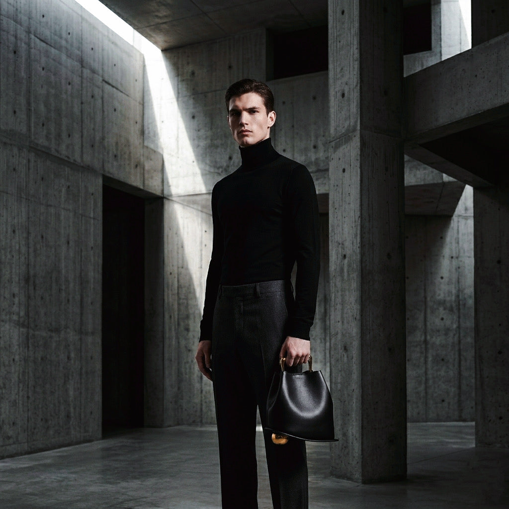 Veloura™| The Formless Micro-Basket — Asymmetric Compact Bag