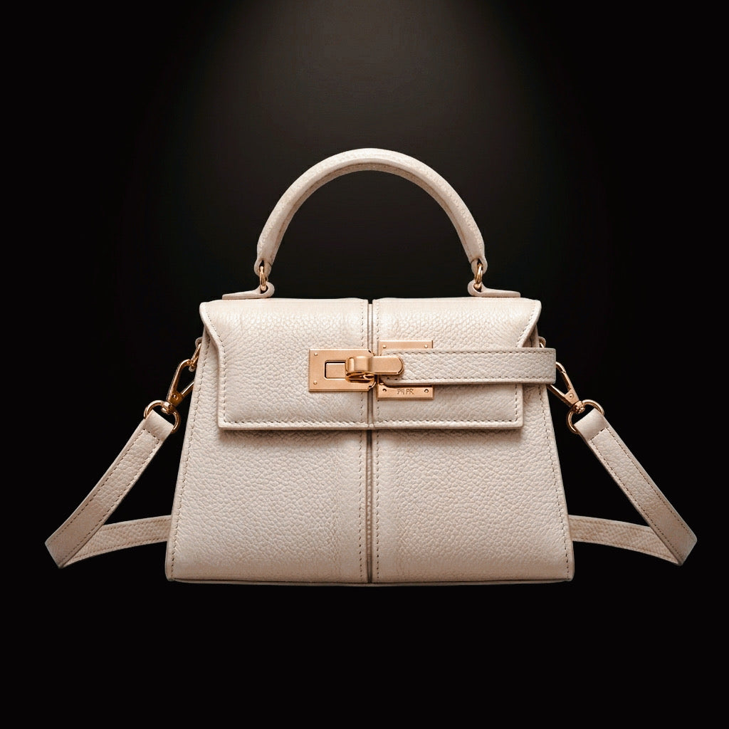 Veloura™| The Structure Tote — Trapezoidal Power Piece
