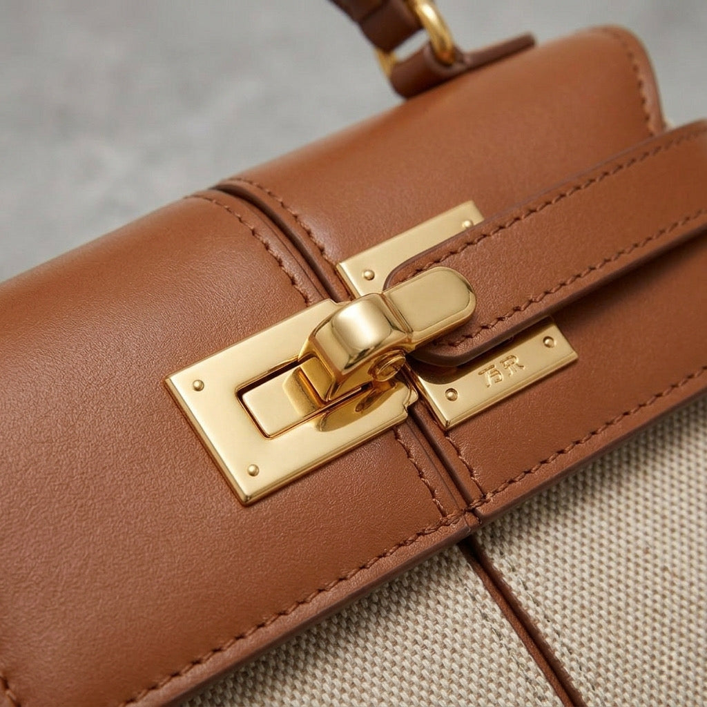 Veloura™| The Structure Tote — Trapezoidal Power Piece