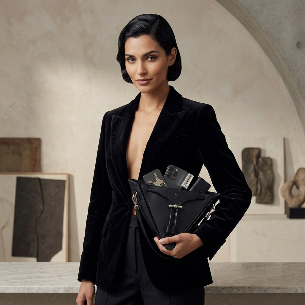 Veloura™|The Vertex Case — Architectural Statement Piece