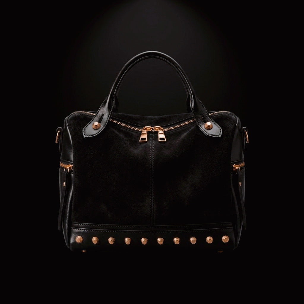 Veloura™ | The "Nocturne" Asymmetric Sculptural Bag