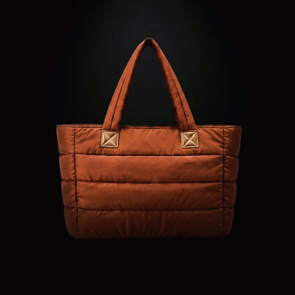 Veloura™ | Nova Strata — Quilted Oversized Tote