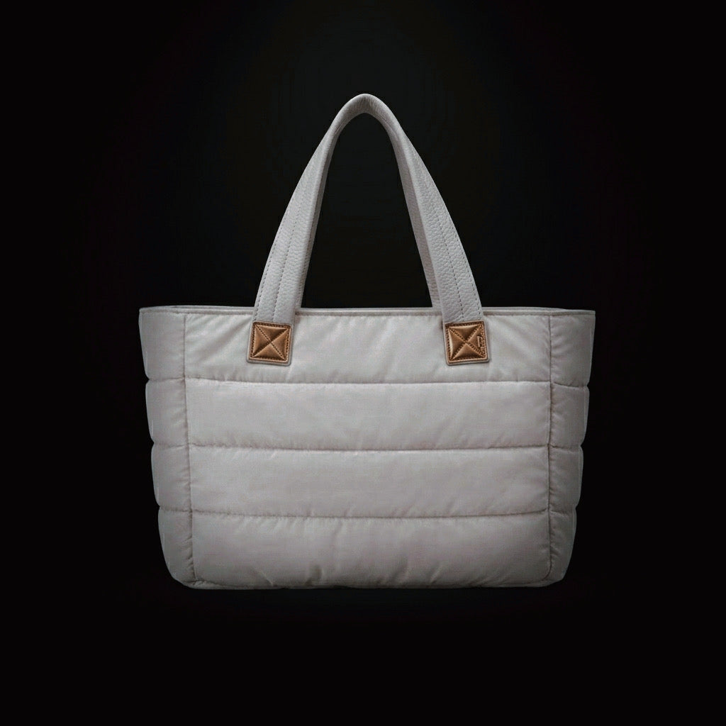 Veloura™ | Nova Strata — Quilted Oversized Tote