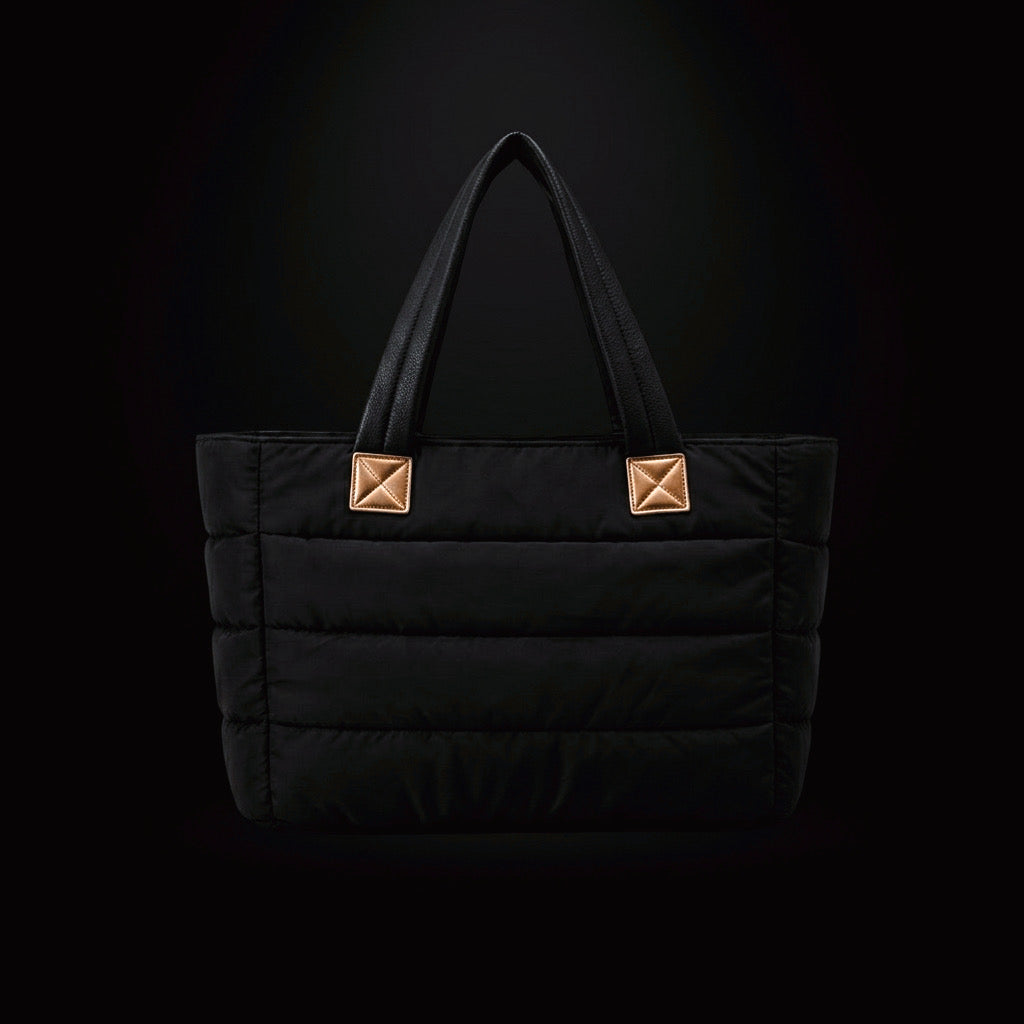 Veloura™ | Nova Strata — Quilted Oversized Tote